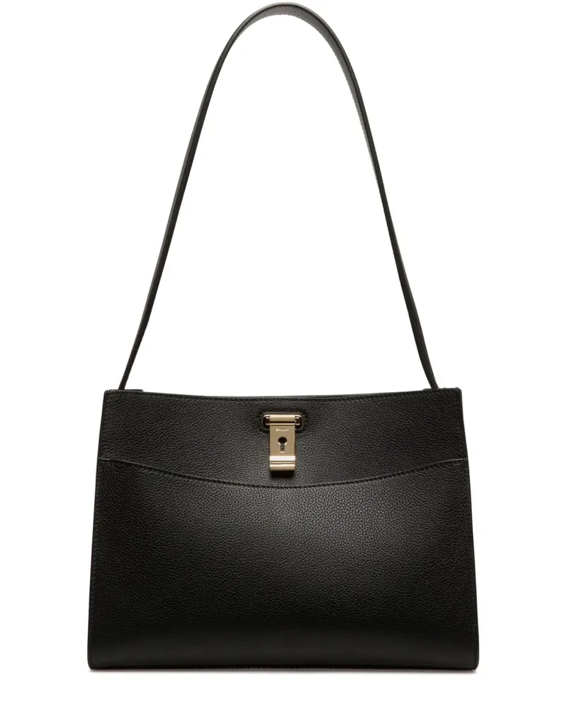 Bally Lock Me Schultertasche - Schwarz Schwarz