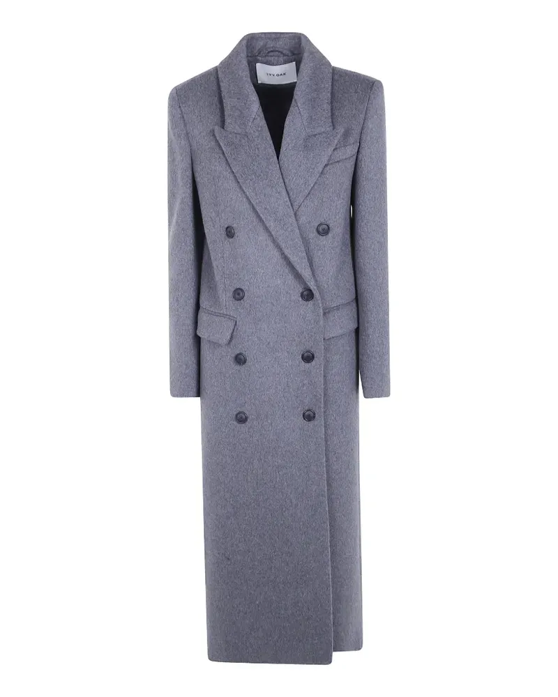 IVY & OAK double-breasted coat - Grau Grau