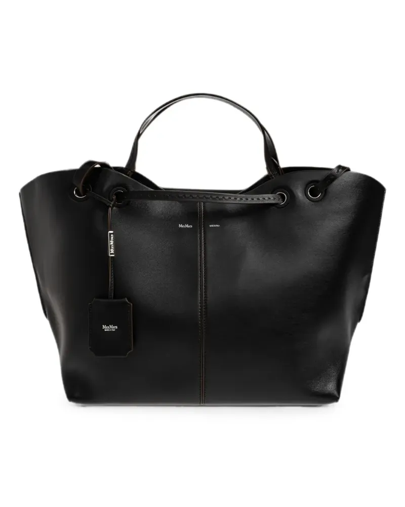 Max Mara Mixed Doubles Tote Bag - Schwarz Schwarz