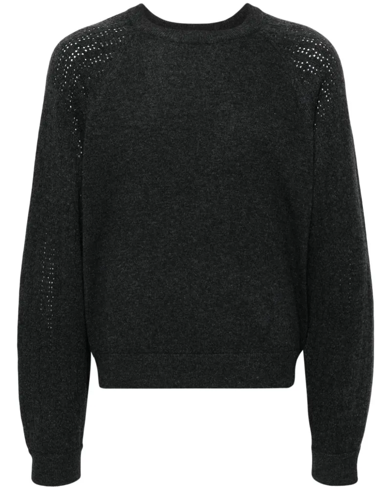 Random Identities Pullover mit rundem Ausschnitt - Grau Grau
