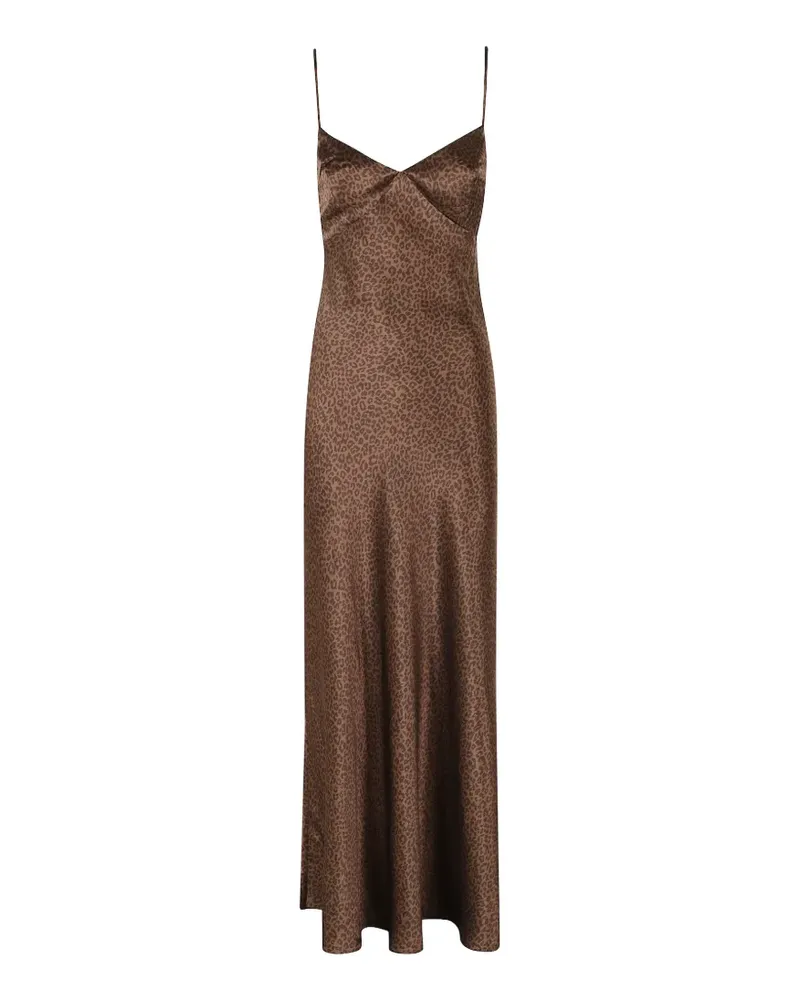 MC2 Saint Barth Ravel leopard-print dress - Braun Braun