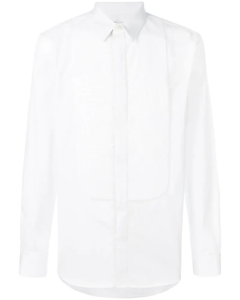 Givenchy Hemd mit verdeckter Knopfleiste - Weiß Weiß