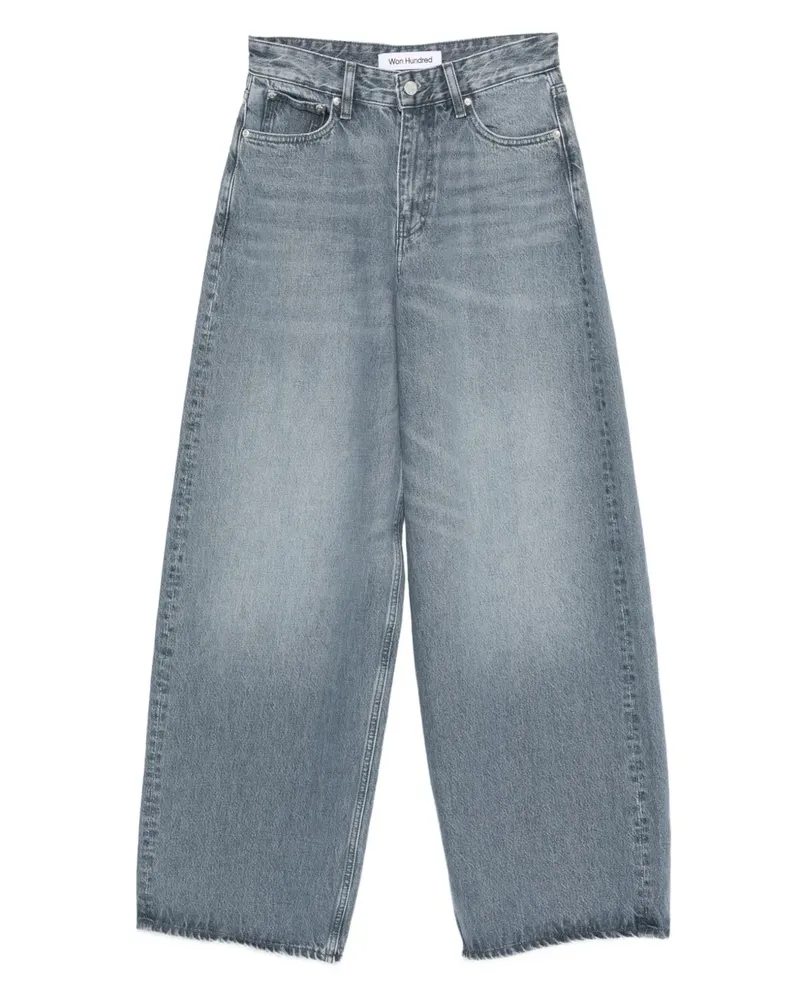 Won Hundred Lyon cotton trousers - Blau Blau