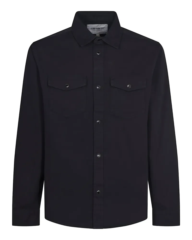 Carhartt WIP Klassisches Hemd - Schwarz Schwarz