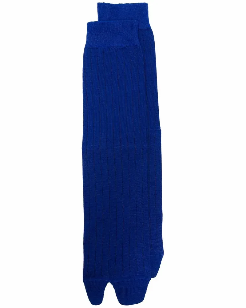 Maison Margiela Tabi Socken - Blau Blau
