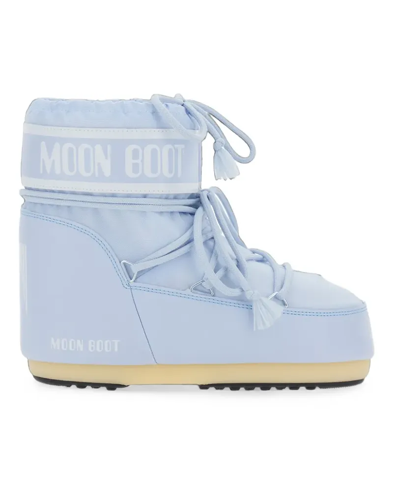 Moon Boot Icon Stiefel mit Logo-Print - Blau Blau