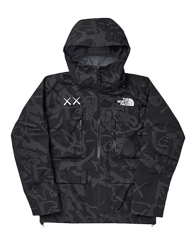 KAWS x The North Face Freeride Jacke - Schwarz Schwarz