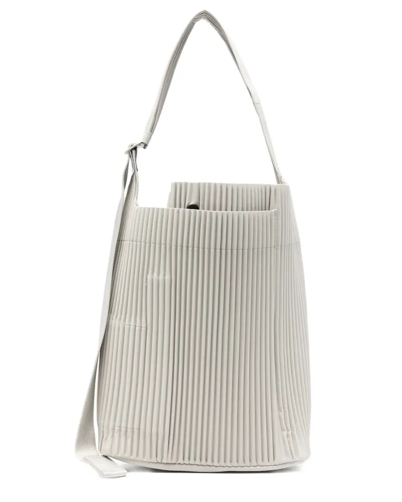 Issey Miyake large Utility shoulder bag - Weiß Weiß