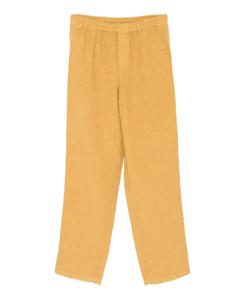 ASPESI elasticated-waist pocket trousers - Gelb Gelb