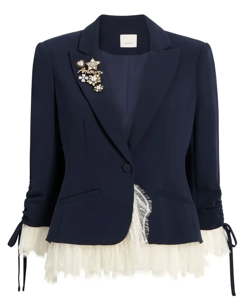 Cinq à Sept Roxie Blazer - Blau Blau