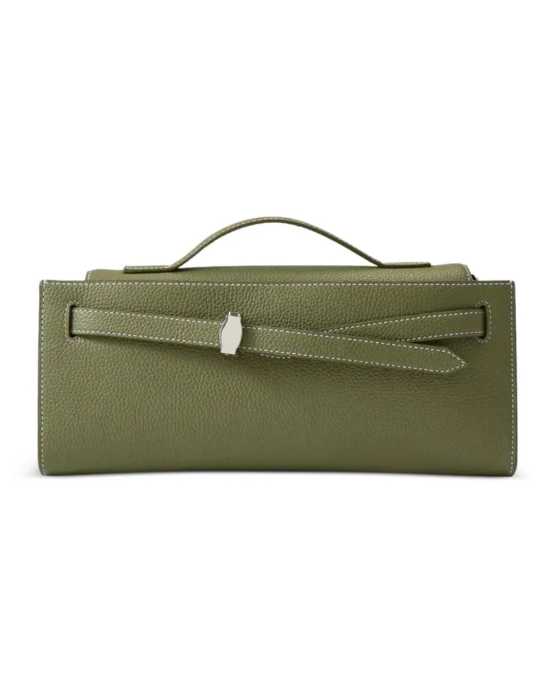 Veronica Beard Dash Clutch mit Henkel - Grün Grün