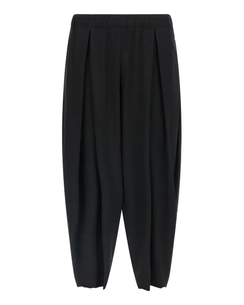 Comme des Garçons elastic-waistband trousers - Schwarz Schwarz