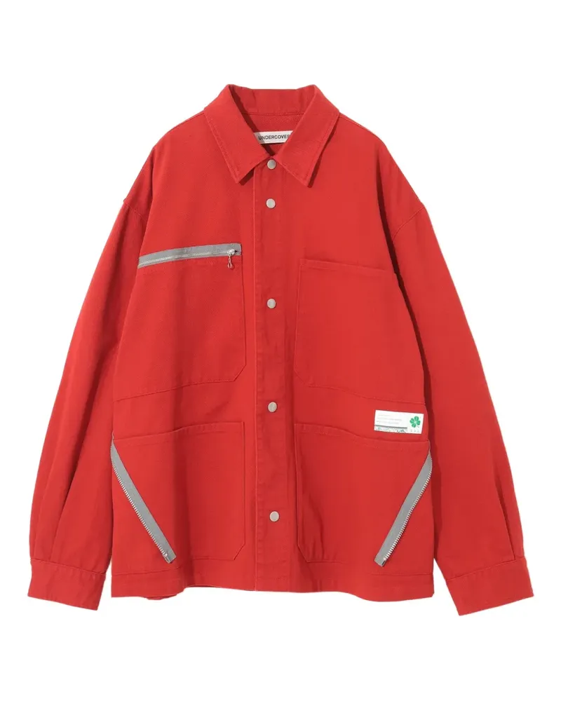 Undercover Twill-Jacke - Rot Rot