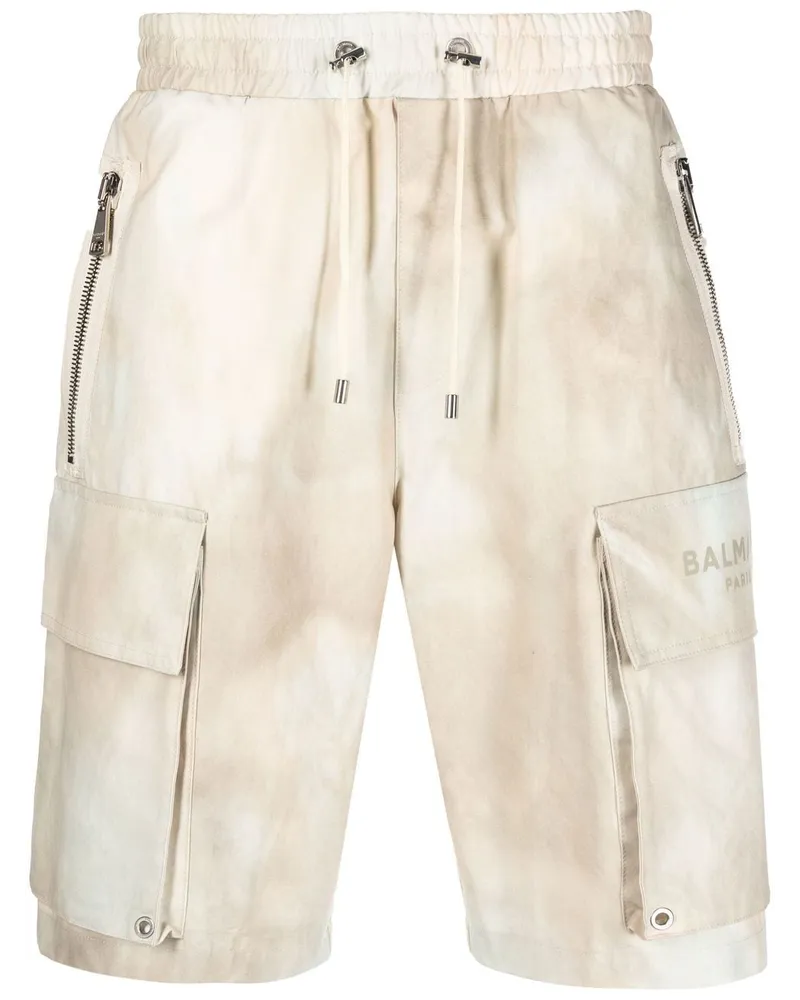 Balmain Ausgeblichene Cargo-Shorts - Nude Nude