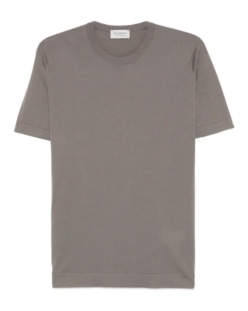 John Smedley Lorca T-shirt - Grau Grau