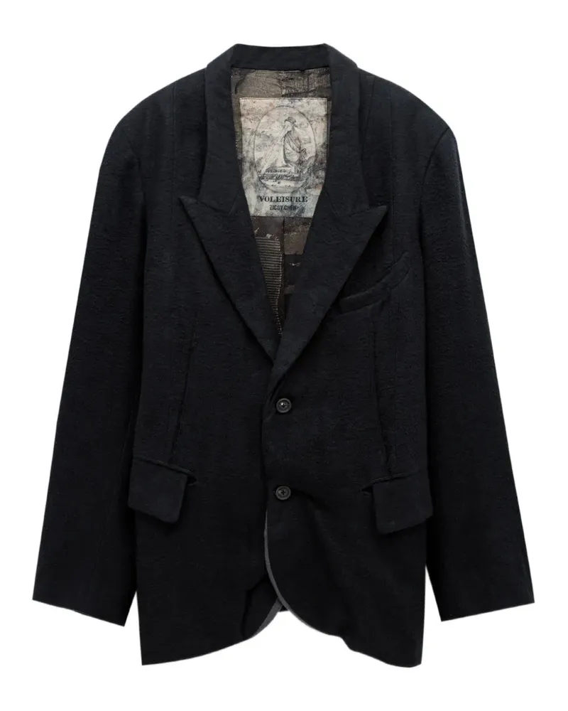 Ziggy Chen two-button blazer - Schwarz Schwarz