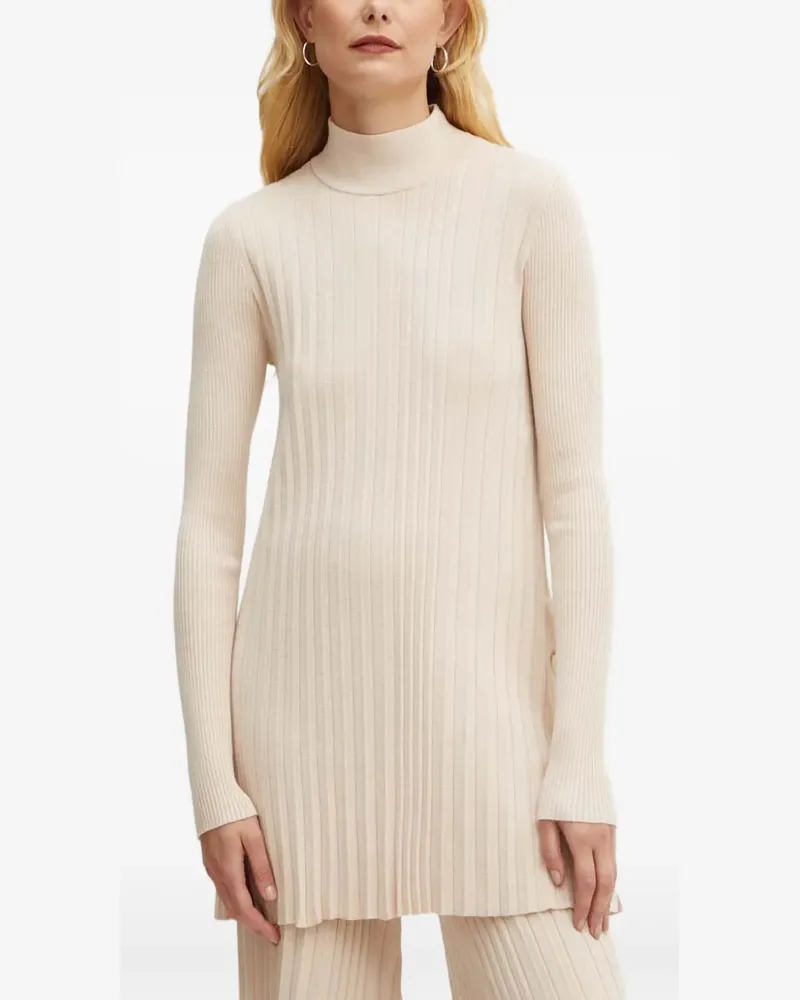 Twin-Set Knopf oben - Nude Nude