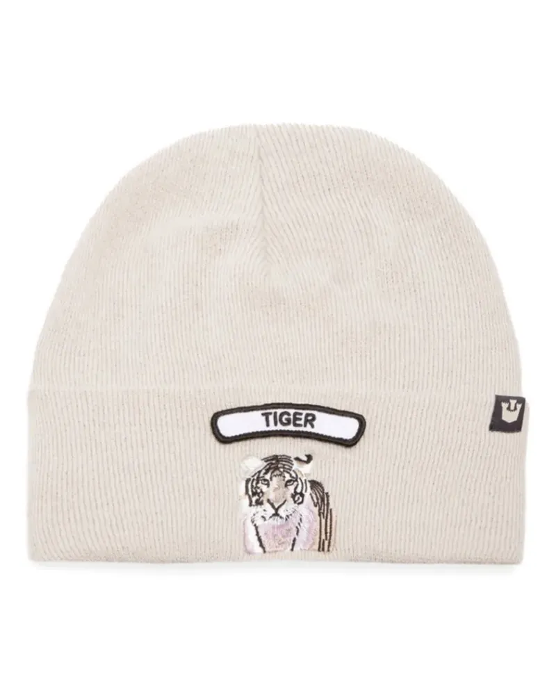 Goorin Bros. Beanie mit gesticktem Patch - Nude Nude