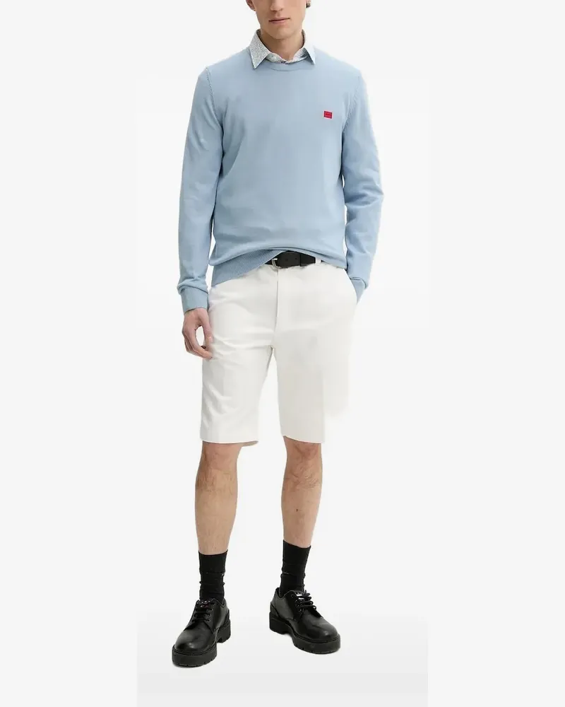 HUGO BOSS Pullover mit rundem Ausschnitt - Blau Blau
