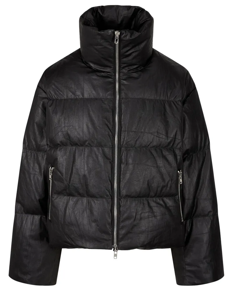 STUDIO TOMBOY Daunenjacke mit Stehkragen - Schwarz Schwarz