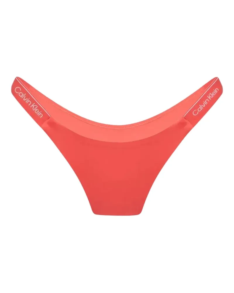 Calvin Klein Bikinihöschen mit Logo-Band - Orange Orange