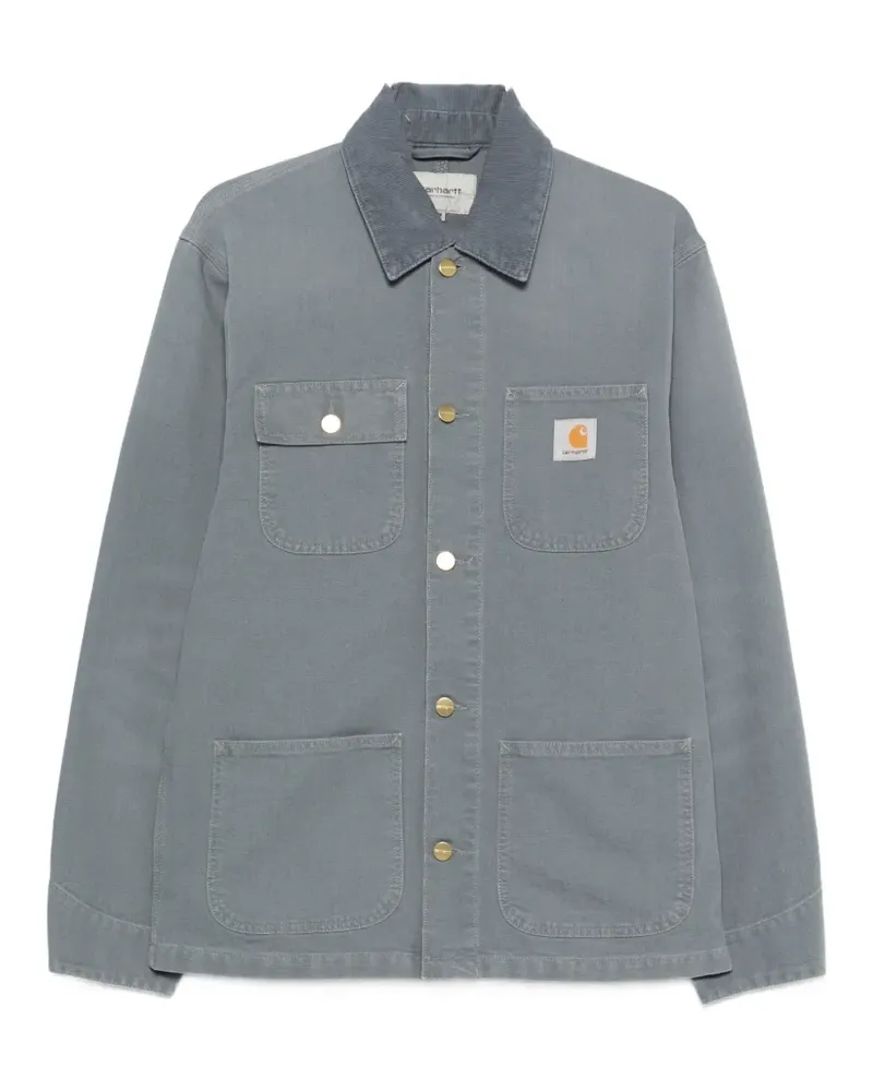 Carhartt WIP Michigan corduroy-collar jacket - Grau Grau