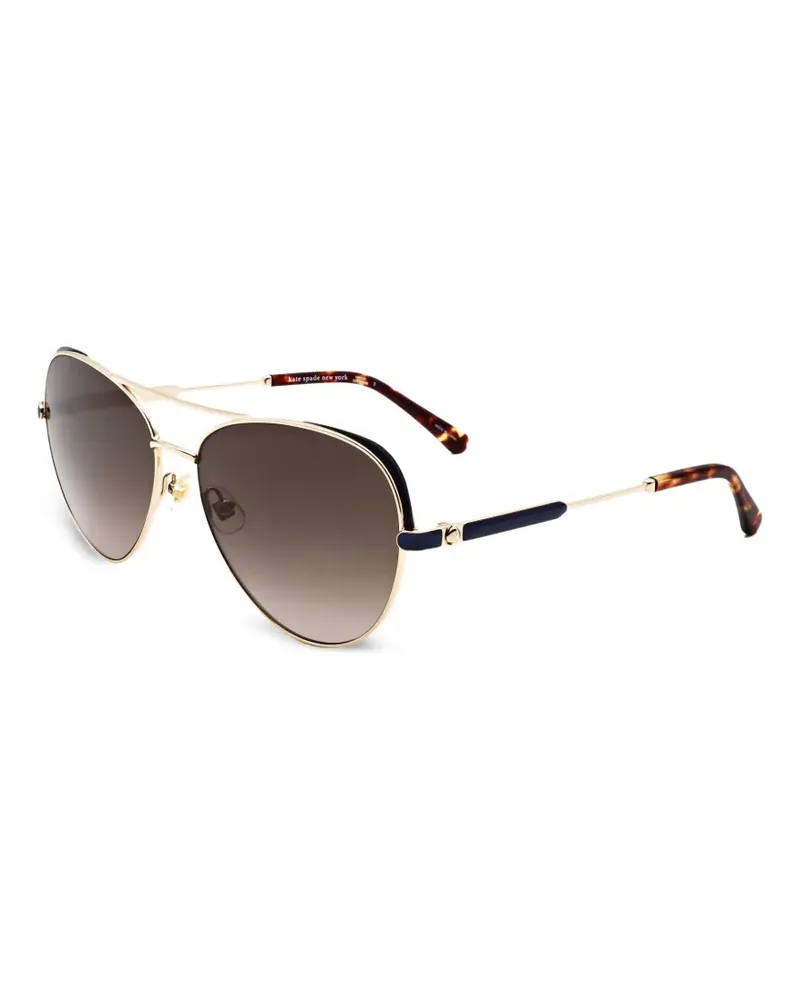 Kate Spade Katalina Pilotenbrille - Gold Gold