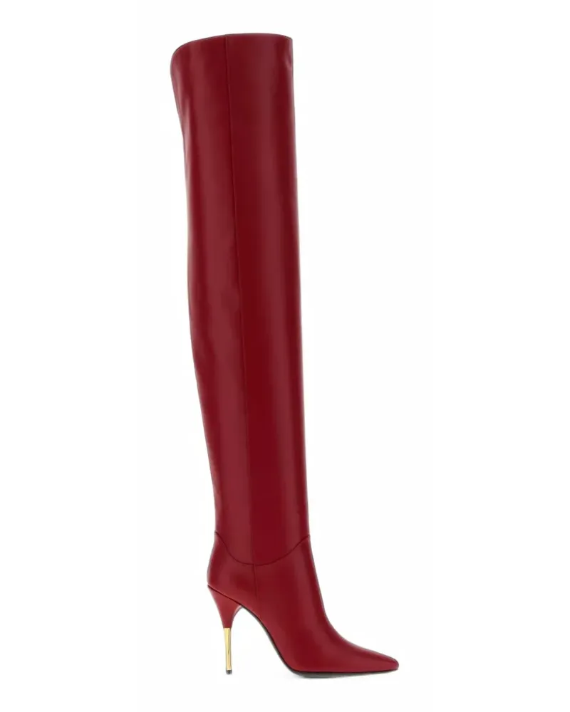 Valentino Garavani Deboot over-the-knee boots - Rot Rot