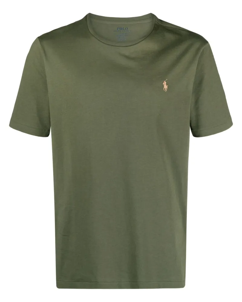 Ralph Lauren T-Shirt mit Polo Pony-Stickerei - Grün Grün