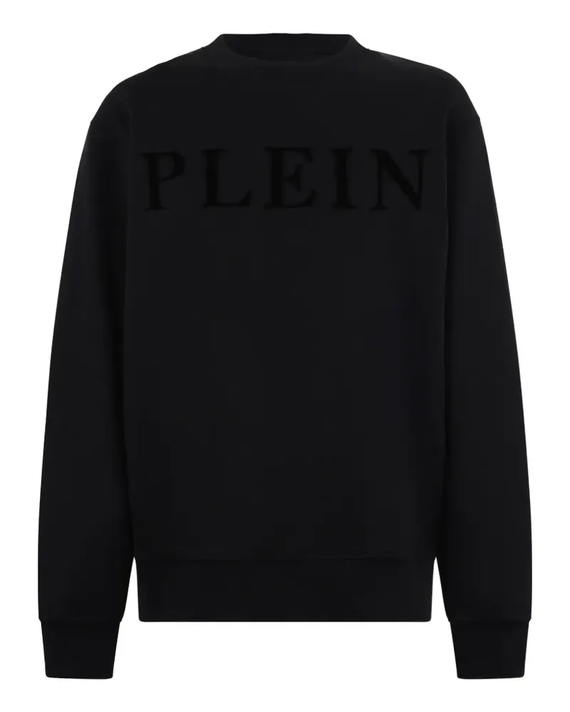 Philipp Plein Sweatshirt mit Logo-Print - Schwarz Schwarz