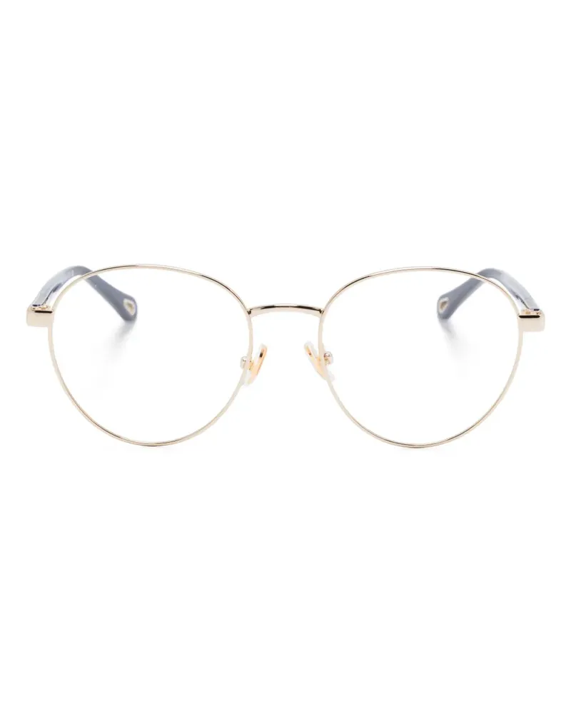 Chloé Brille mit rundem Gestell - Gold Gold
