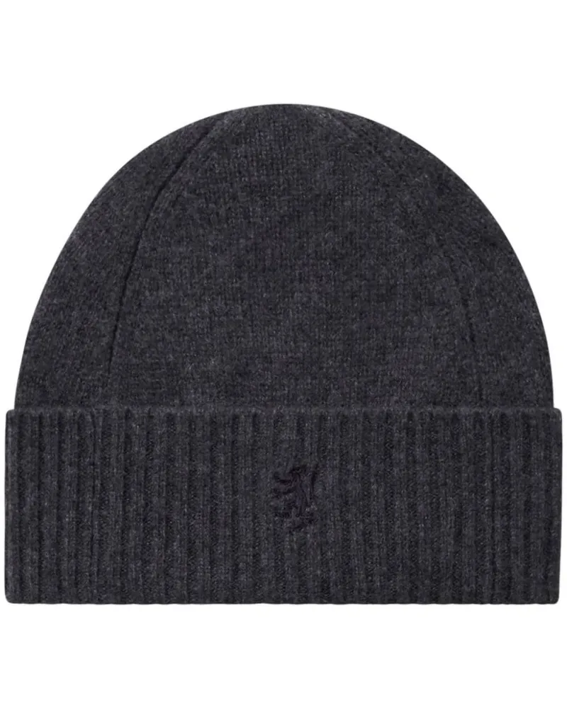 Pringle of Scotland Beanie aus Kaschmir - Grau Grau