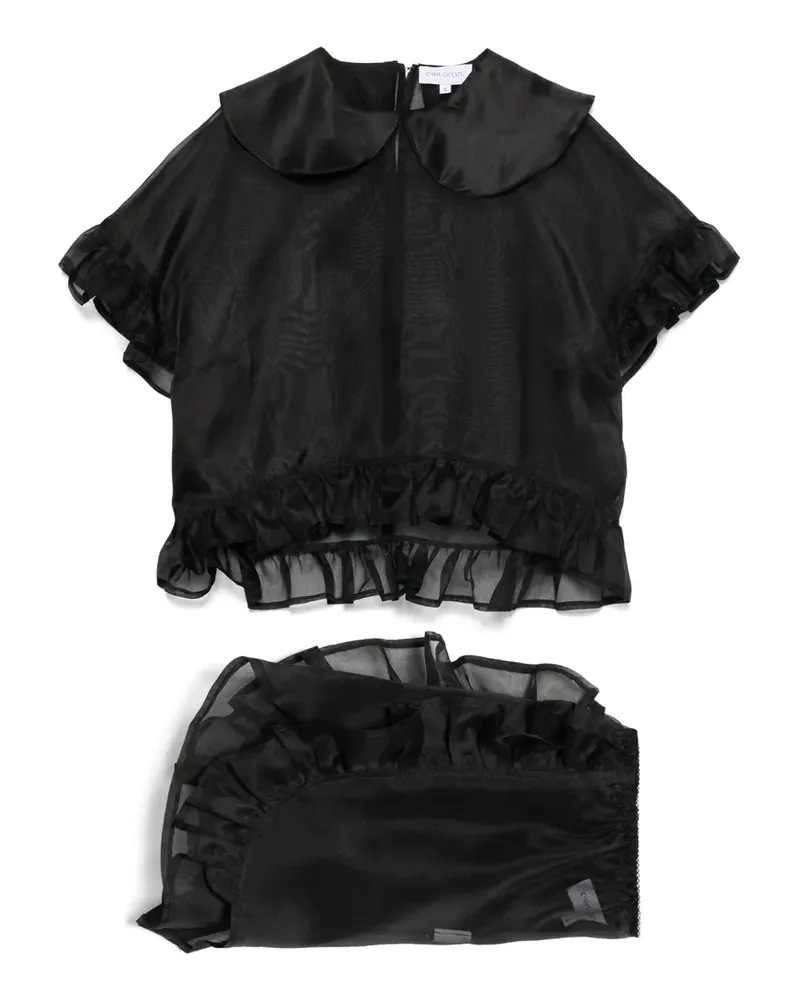 Ioana Ciolacu Dahlia Shorts - Schwarz Schwarz