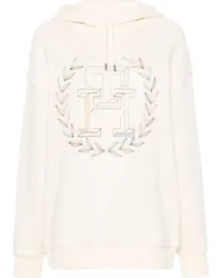 Tommy Hilfiger Hoodie mit Stickerei Nude