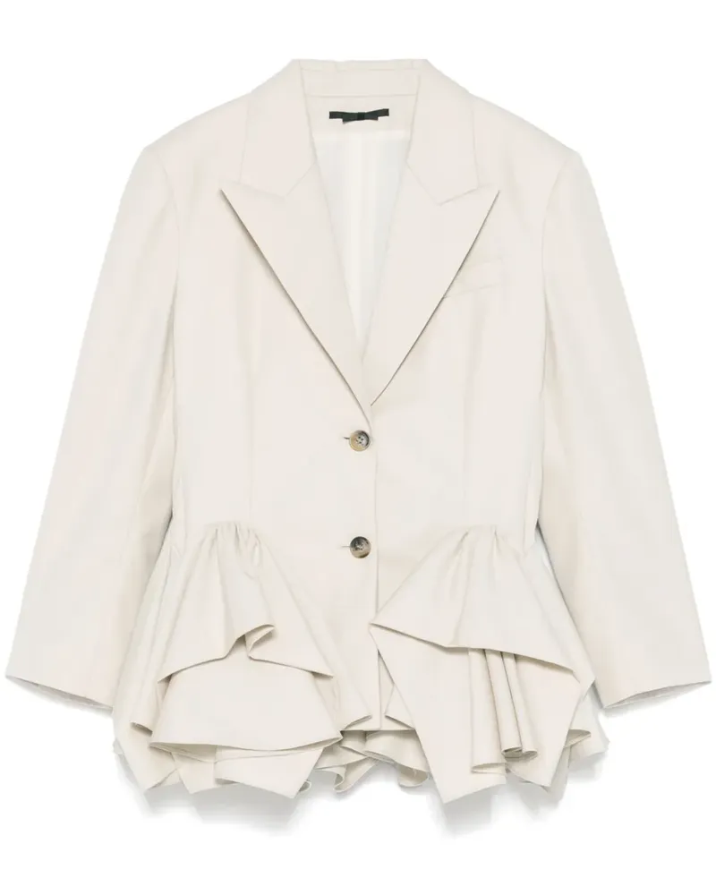 Viktor & Rolf Gerüschter Blazer - Nude Nude