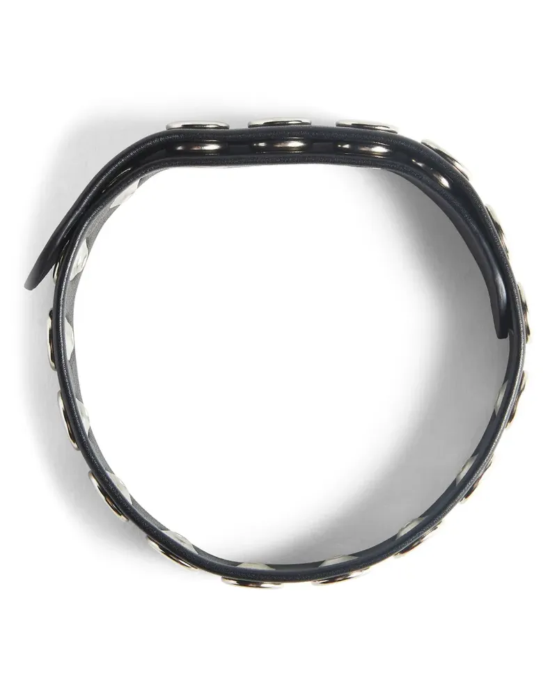 Dsquared2 Choker mit Nietenverzierung - Schwarz Schwarz