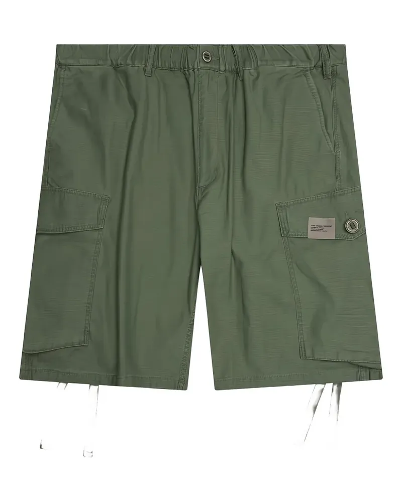 Neighborhood Cargo-Shorts mit weitem Bein - Grün Grün