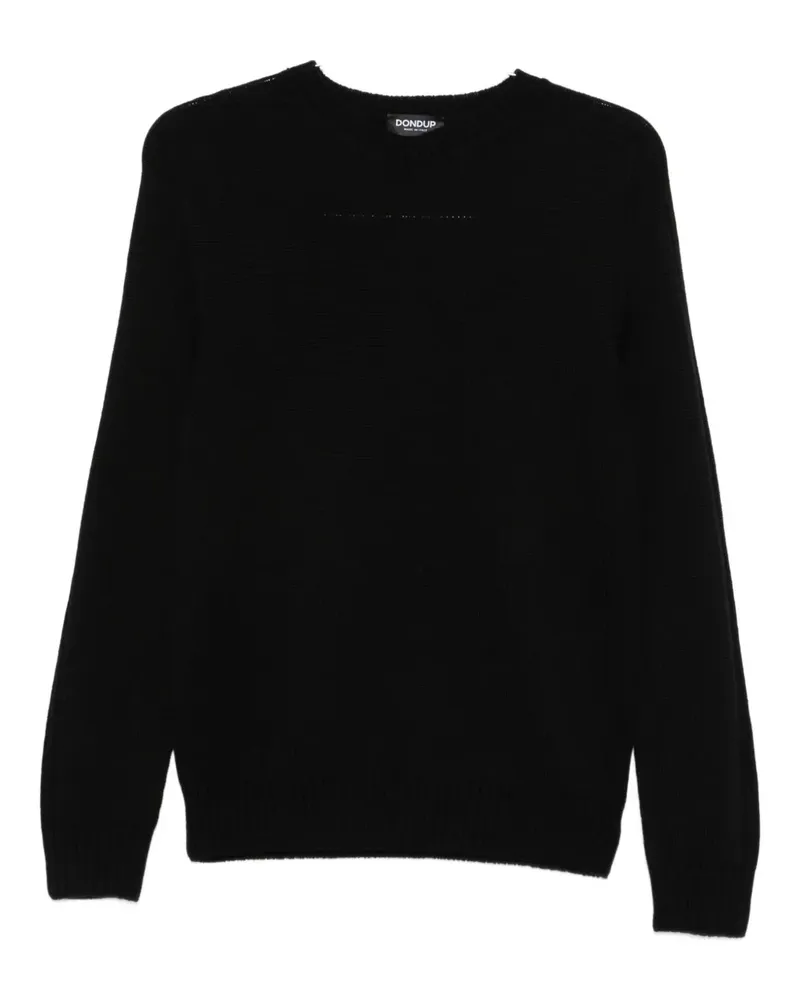 Dondup Pullover mit rundem Ausschnitt - Schwarz Schwarz