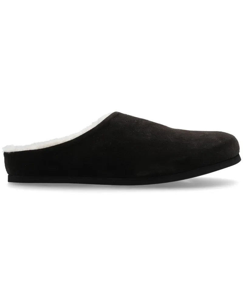 Common Projects Clogs aus Shearling - Braun Braun