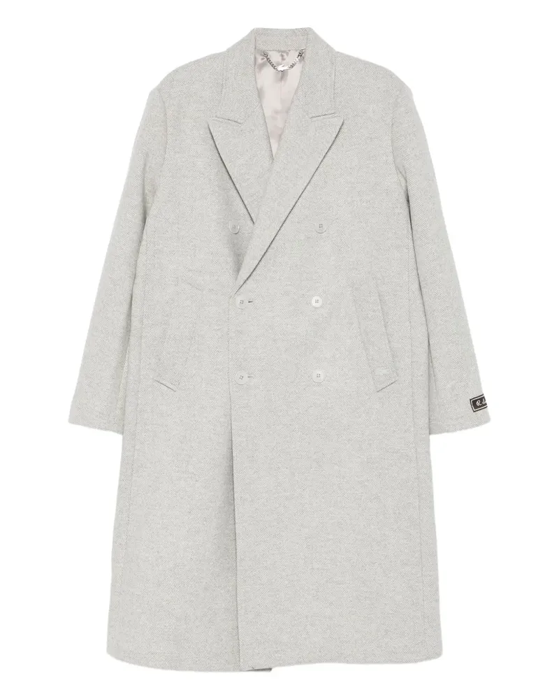 Lacoste Mantel mit Zickzackmuster - Grau Grau