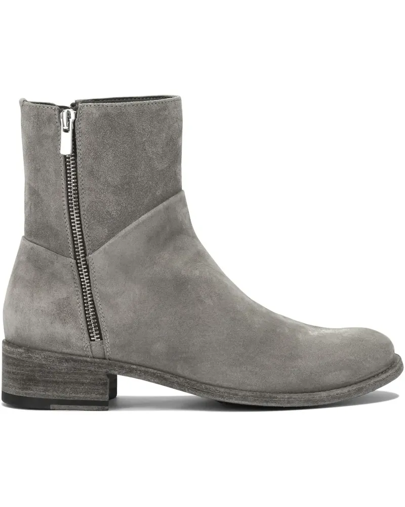 Officine Creative Italia Lison 066 Stiefel mit Reißverschluss - Grau Grau