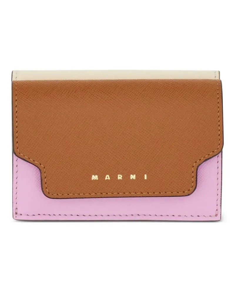 Marni tri-fold wallet - Rosa Rosa