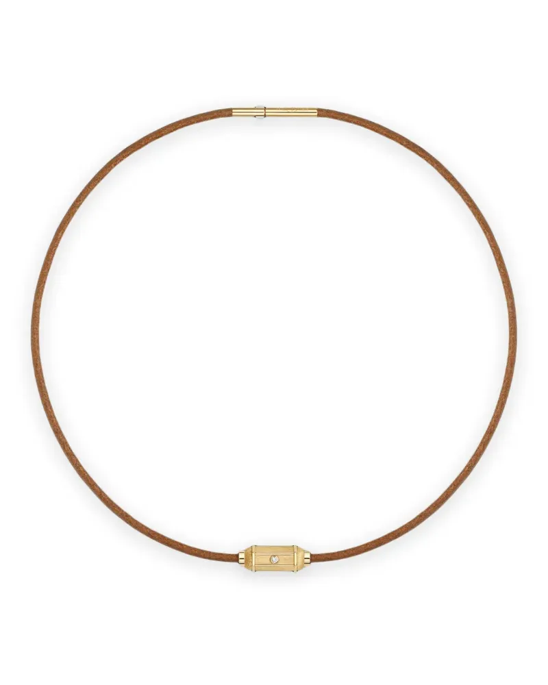 Marie Lichtenberg Lasso Halskette mit Diamanten - Gold Gold