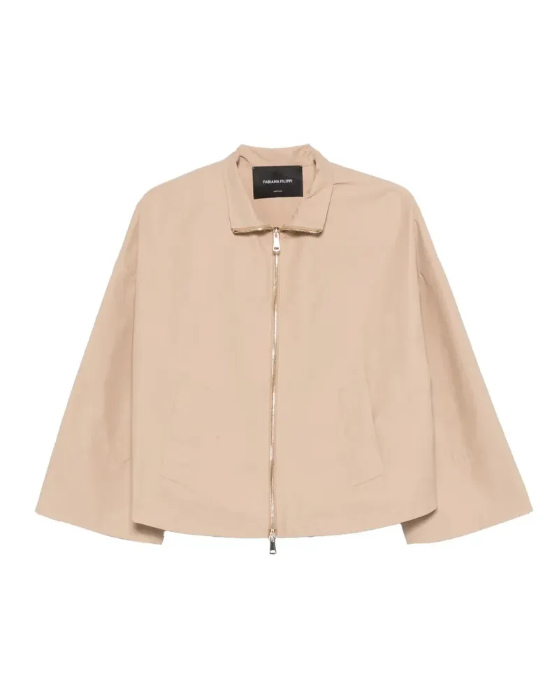 Fabiana Filippi zip jacket - Nude Nude