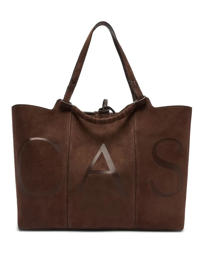 Casadei Galleria Valor Tote Bag aus Wildleder - Braun Braun