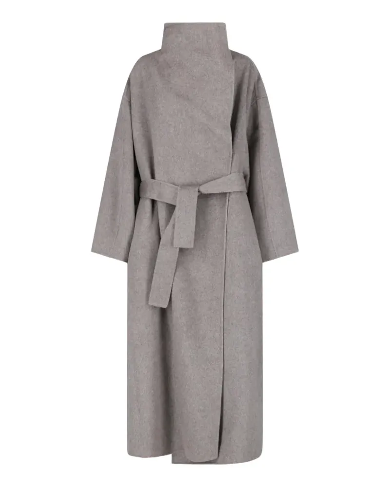 FRANKIE Shop Leroy reversible funnel-neck coat - Nude Nude