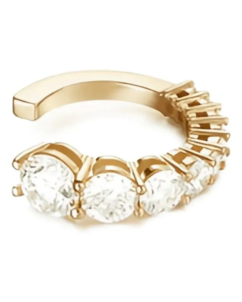Melissa Kaye 18kt Gelbgoldohrring mit Diamanten Gold