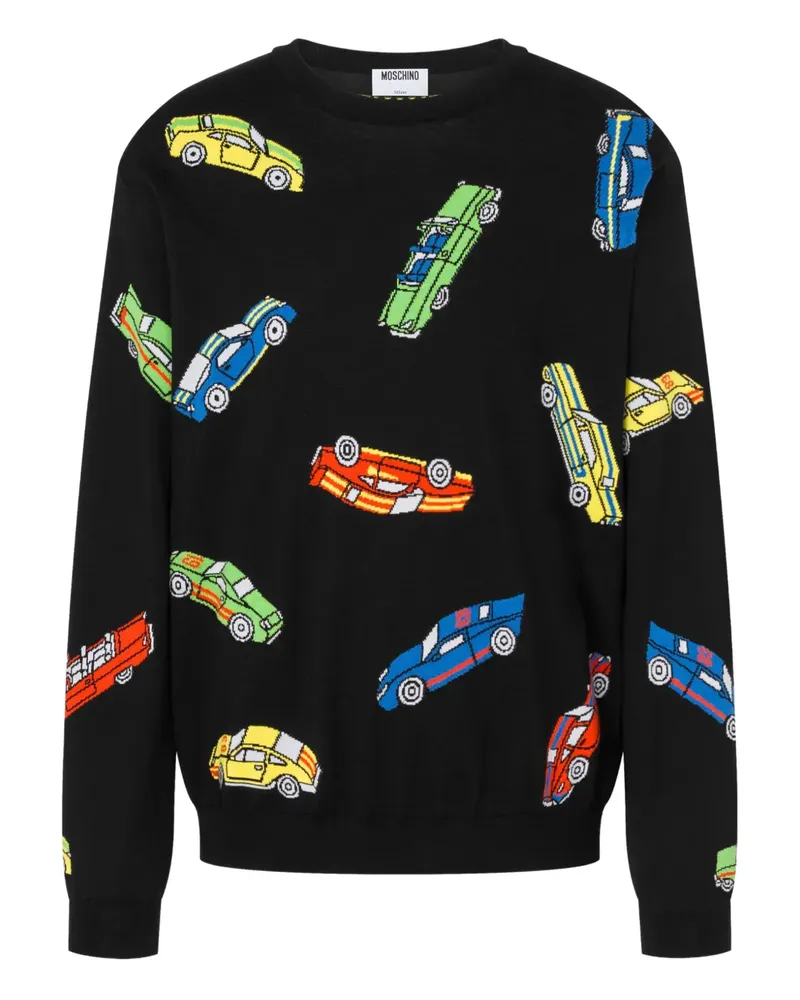 Moschino car-motif sweatshirt - Schwarz Schwarz