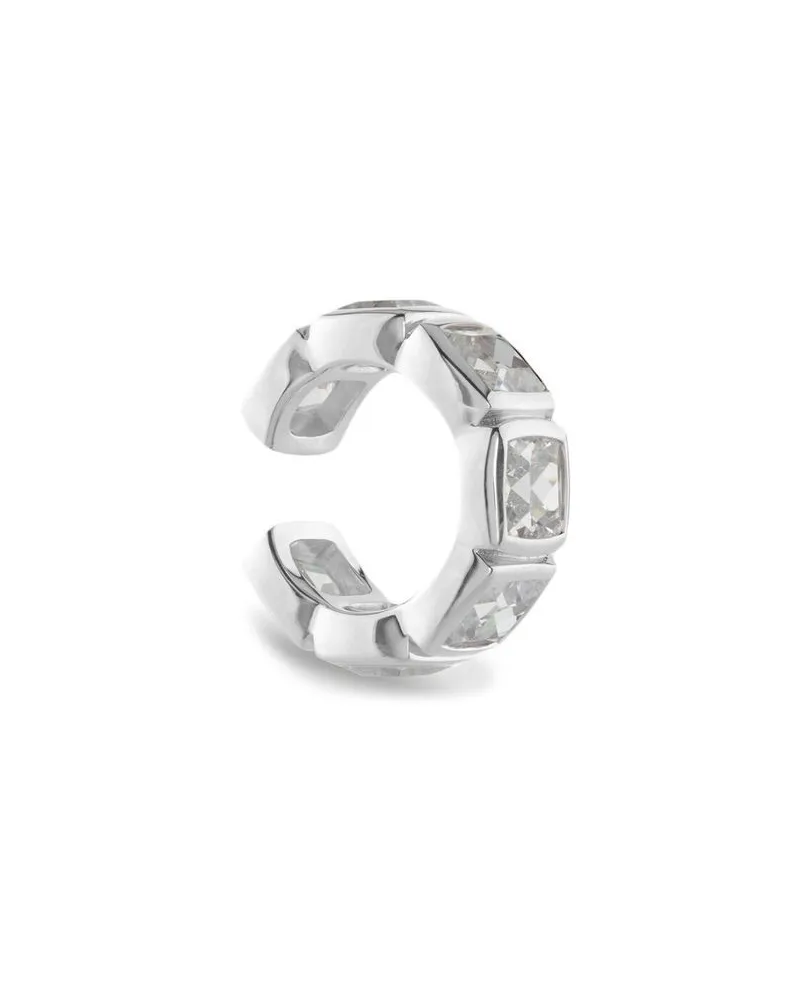 Tom Wood Cushion Ear Cuff mit Kristallen - Silber Silber