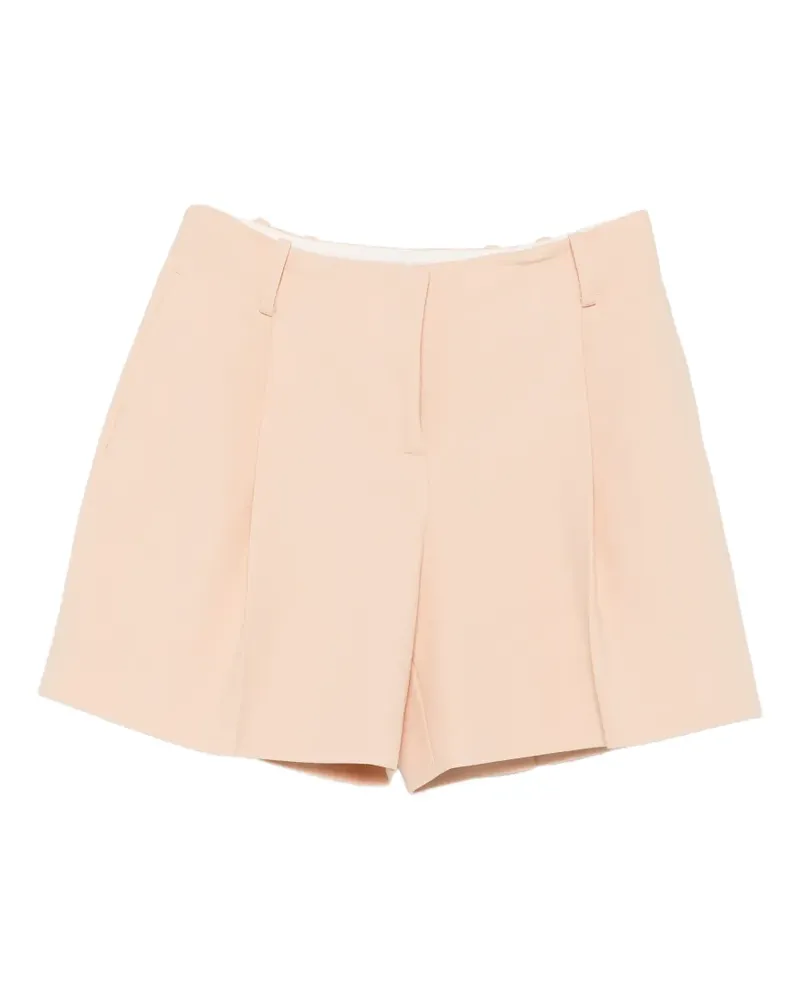Ermanno Scervino belt-loop pleated shorts - Nude Nude
